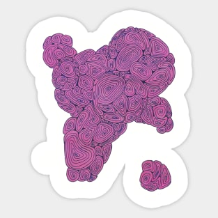 do golems dream of being human ? Sticker